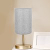 VANZACK Tall Drum Lamp Shade: Linen Table Lamp Cover -