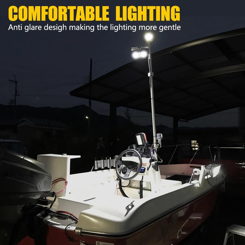LED Tractor Lights 2 Pcs 4 Inch 12v Flood Light