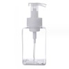 Hottracks Square Clear Bubble Bottle Dispenser 450ml (WDBF90F) / 사각 투명 버블 공병 디스펜서 450ml(WDBF90F)