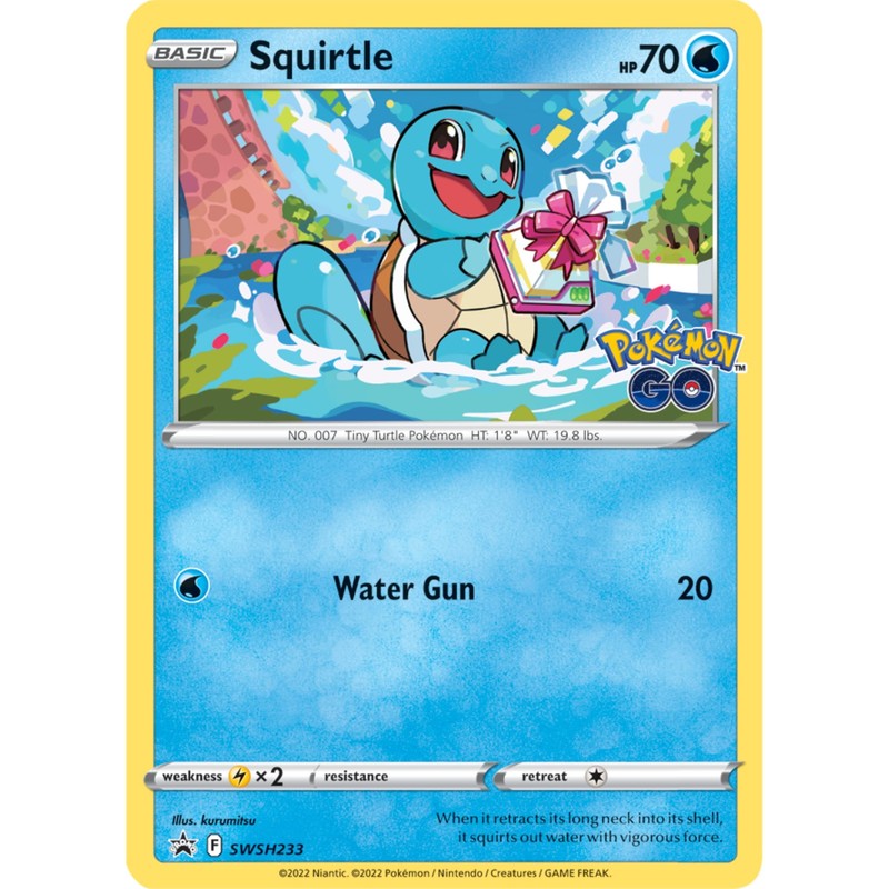 Pokèmon TCG: Go Pin Collection -Squirtle, Multi-color