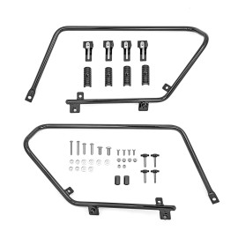 21ST For Harley Davidson Dyna Conversion Brackets to Mount FLH Touring Hard Saddlebag