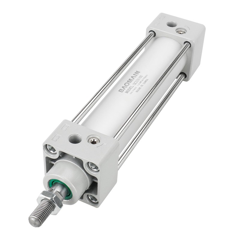 Baomain Pneumatic Air Cylinder SC 32 x 100, 1-1/4 inch(32mm)