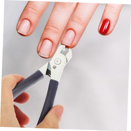 BIUDECO Nail Clippers Heavy Duty Fingernail Toenail Trimmer for Thick Nails Ergonomic Design for Seniors Men Women Portable Random Color