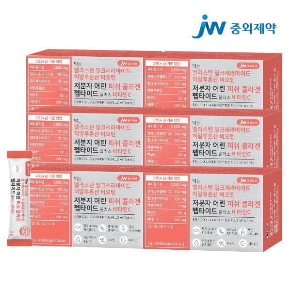 JW Pharmaceutical Elastin, Milkceramide, Hyaluronic Acid, Biotin, Low Molecule