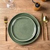 AmorArc Ceramic Dinnerware Sets,Handmade Reactive Glaze Stoneware Plates and Bowls
