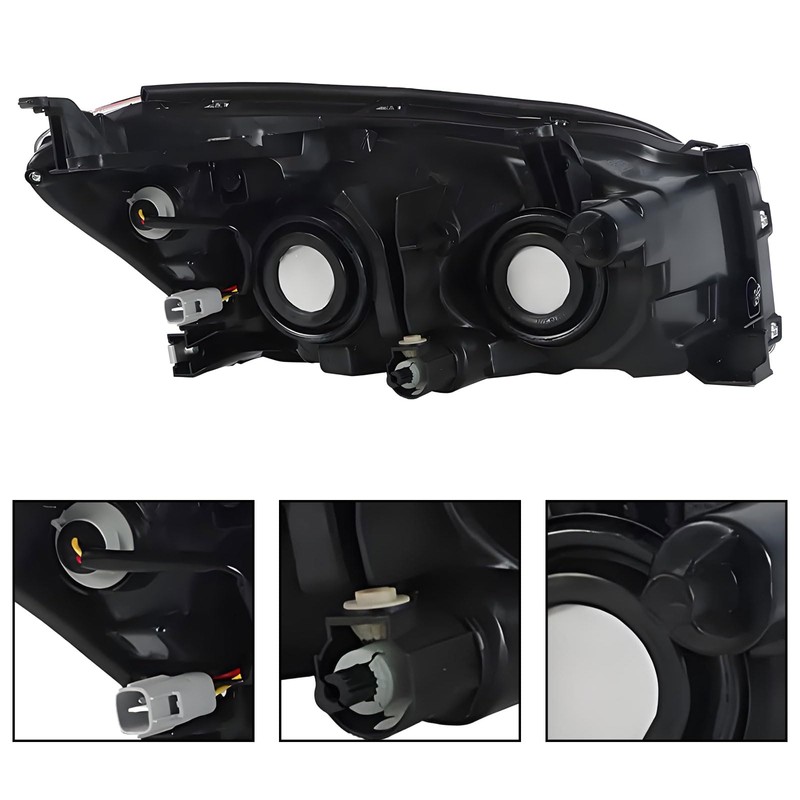 2PCS Headlights Assembly for USA Built Model For 2009 2010