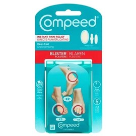 Compeed Blister Mixed Sizes 5 Plasters (Pack of 6)