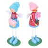 Wooden Dolls Home Bookcase Decoration Desktop Ornament Wedding Gift Wooden