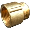 Invena 1/2" BSP (15mm) Pipe Thread Extension Female x Male