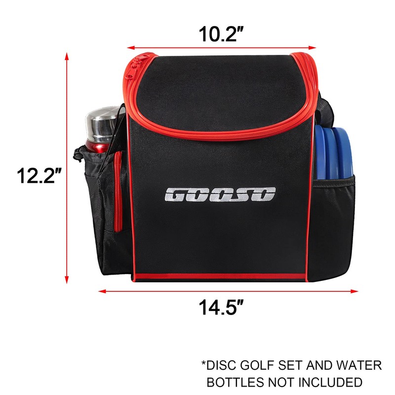 GOOSO Disc Golf Set with Bag - 12 PCS Flying