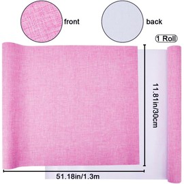 craspire 51 x 11.8 Inch Linen Book Cover for Book Binding, Fabric Surface, Paper Back, Book Cover, Books, Album, Scrapbooking, Archiving, DIY Cover, Protection, Book Cover