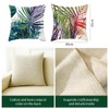 4PCS Decorative Throw Pillow Covers 18x18 Inch Square Cushion Covers