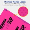 Avery Printable Rectangle Labels, Sure Feed Technology, 4" x 3",