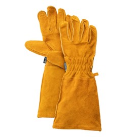 LOGOS 81090932 Bonfire Long Heat Resistant Leather Gloves PRO M 81090932 Camping Outdoor BBQ