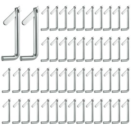 AOKLIT 50Pcs Galvanized Steel Scaffolding Toggle Pins, Scaffold Metal Locking Pins for Architecture, Furniture Installation, and Home DIY