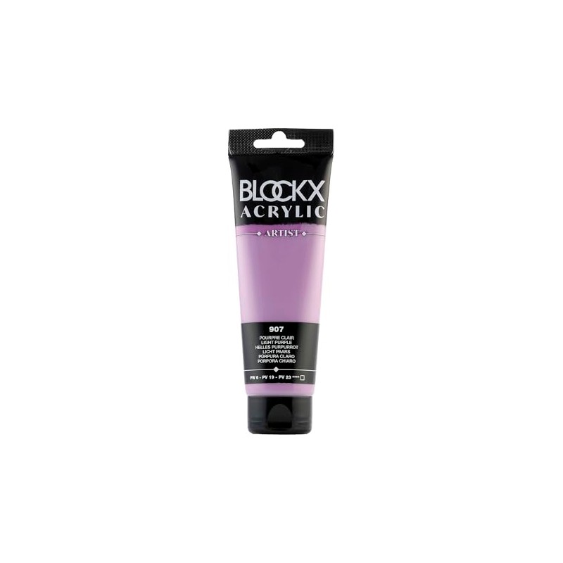 Blockx 60907BXC Acrylic Fine Opaque Satin Light Purple PW 6/PV