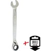 KS-Tools 503.4615-E Gear+ Combination Spanner, R/L, 15 mm