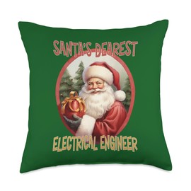 ELECTRICAL ENGINEER Gifts Electrical Engineer Christmas Holiday Love Xmas Throw Pillow, 18x18, Multicolor