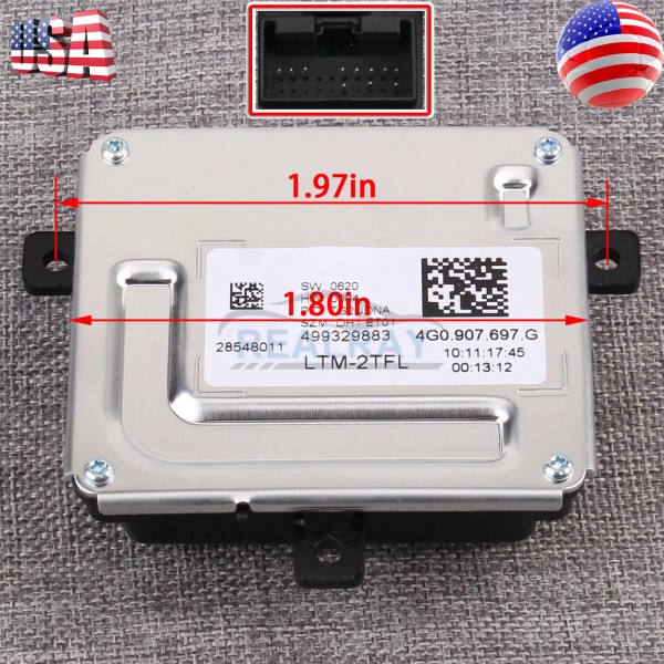 Realray 28357968 For Volkswagen Daytime Running Light LED Power Module