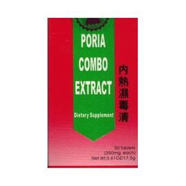 Poria Combo Extract (Nei Re Shi Du Qing Pian) 50 Tablets X 3