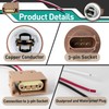 2 Sets Turn Signal Socket and Pigtail Connector Suitable for