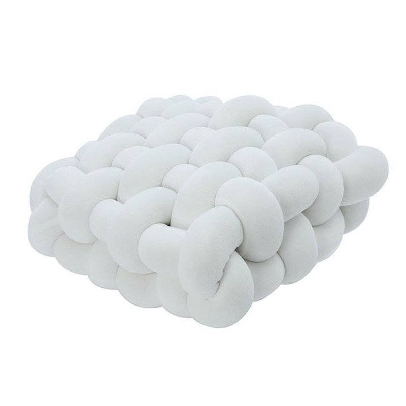 Floor Cushion Soft Thickened Comfortable Knot Pillows Back Cushion for