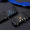 VANNANBA Cinturón de trinquete de diseño para hombre, hebilla automática,