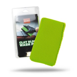 Maxshine Clay Block Wash Pad | Professional Car Detailing Clay Bar Alternative for Paint Decontamination & Surface Prep | Reusable, Scratch-Safe, Removes Overspray, Water Spots, Light Contaminants
