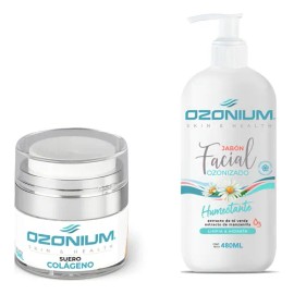 Jabón Facial Liquido  Suero Colágeno Ozonium Skincare Ozono                                                                                           