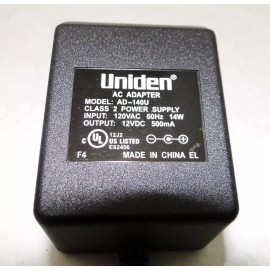 UNIDEN AD-140U AC ADAPTER, For BC 350 Scanner & more models, OEM PART. BRAND NEW