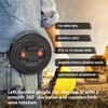 Tie Wire Reel – Lightweight Aluminum, Quick Lock Mechanism, Ambidextrous