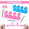 Uncle yang SEBS Toe Separators - 4-Piece Hallux Valgus Correction