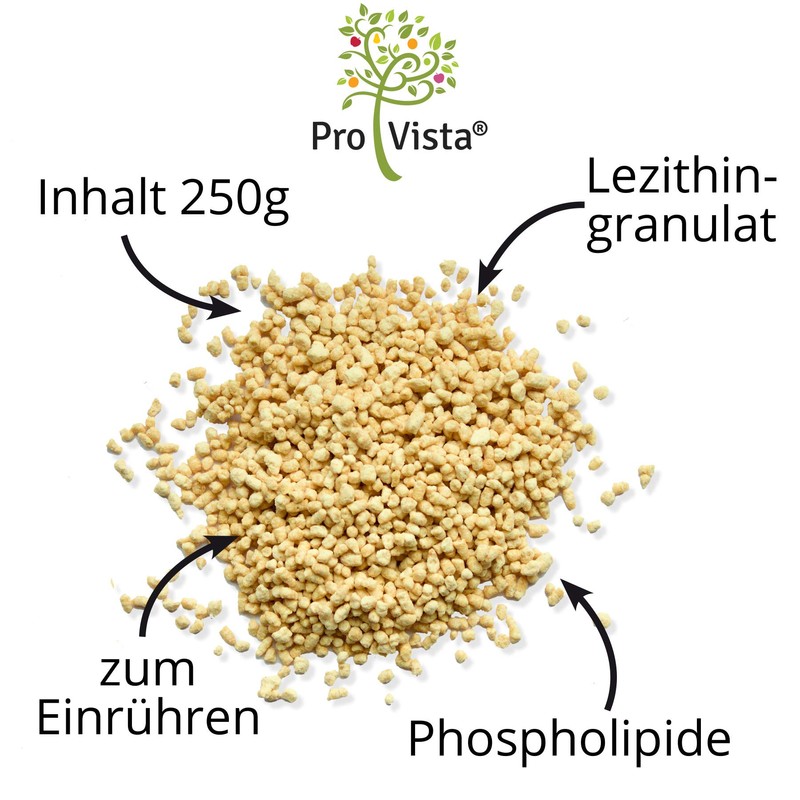Provista Lecithin Powder - Lecithin Granules Pure - 2 x