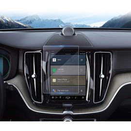 LUWU Pack of 2 Compatible with Volvo XC40 XC60 XC90 V60 V90 S90 S60 C40 Navigation Screen Protector 8.7 Inch Nano Screen Protector 6H Scratch-Resistant XC60 XC90 Accessories