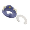 Kids Potty Training Seat Soft PU Cushion Splatter Proof Stable