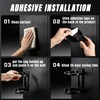 LITTLEMOLE Adjustable Folding Cup Holder, Wall Mounted Cup Holder for