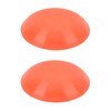 2Pcs Golf Force Pads Orange Rubber Reusable Skill Improvement Enhanced