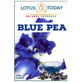 Blue Pea Flower Tea whole Loose flowers 30grams delicate and Colourful Herbal Tea