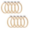 EDOBLUE 4 Inch Embroidery Hoops Bamboo Cross Stitch Hoop Hoop