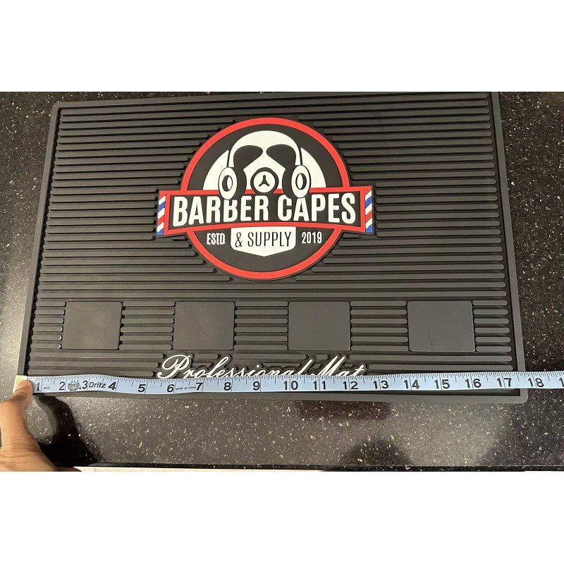 Barber Capes Magnetic Barber Organizer Mat for Clippers 17.7'' x