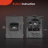 A-Premium - Interruptor de ventana eléctrica compatible con Jeep Grand