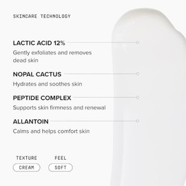 DRMTLGY Keratosis Pilaris Treatment Lactic Acid Skin Lotion. For Rough and Bumpy Skin, KP, Dry Skin, and Folliculitis. 12% Alpha Hydroxy Acid (AHA) Lo
