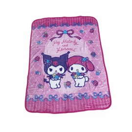 My Melody & Kuromi Extra Soft Plush 60"x80" Twin Size Blanket