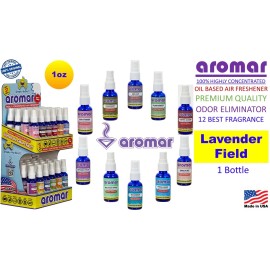 AROMAR BUY 2, GET 1 FREEAROMAR 100%HIGHLY CONCENTRATED AIR FRESHENER LAVENDER FIELD 1