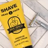 Bee Bald SHAVE Premium Shaving Cream Goes On Light &