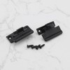 VGOL 2Pcs Center Console Armrest Lid Latch Upper Lower Replacement