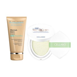 Schrammek Blemish Balm Classic BB Cream 30ml + Cellavo Water Dive Sun Cushion 23g / 슈라멕 블레미쉬밤 클래식 비비크림 30ml + 셀라보 워터 다이브 선쿠션 23g
