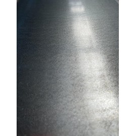 PSB STAHL AUF MASS Sheet Metal Strips Cut Steel Sheet Fine Sheet Steel Plate Sheet Metal Strips 1 mm Thickness Galvanised (90 x 1000 mm)
