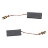 vhbw 2 x Carbon Brushes Motor Carbon Abrasive Carbon 19.2