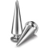 PARAOR 200 Silver Cone Spikes Zinc Alloy Punk Style Accessories